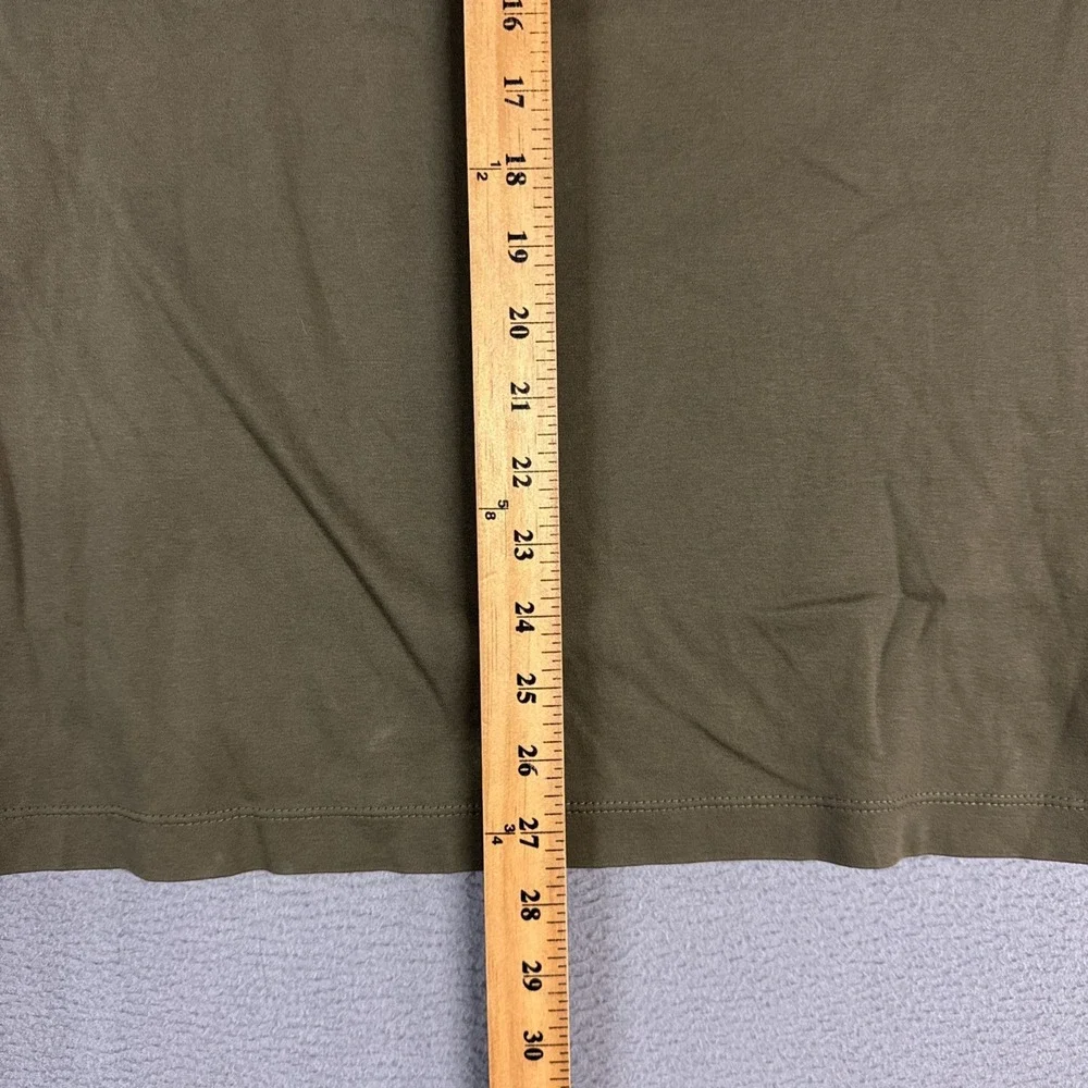Banana Republic Polo Shirt Mens XXL Green Slim Fit Lux Touch Stretch Performance